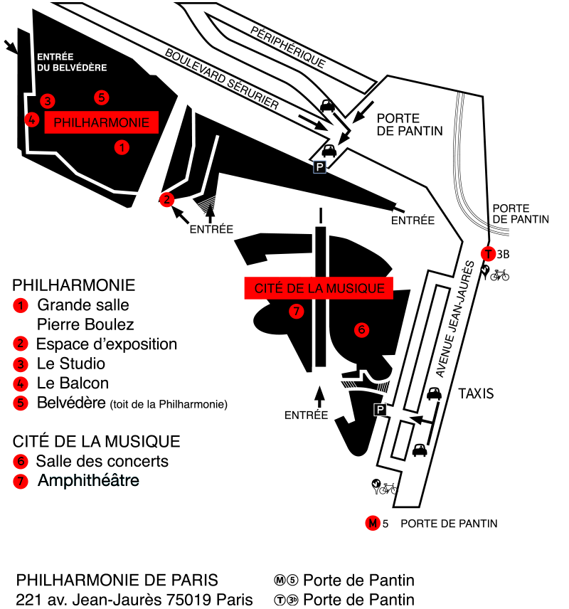 Plan d'accès